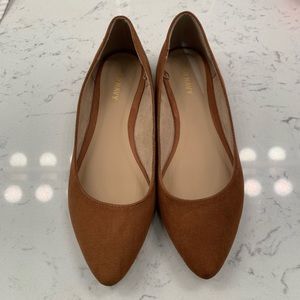Old Navy Faux-Suede Pointy Ballet Flat